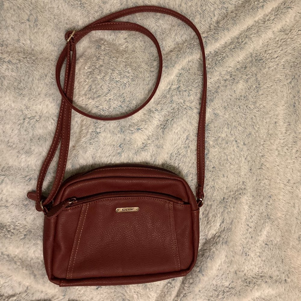 KOLTOV Dusty Rose Crossbody Bag Small